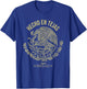 Playera Hecho en Texas, hecho en Tejas Cinco de Mayo Gift T-Shirt - T-Shirt | Royal