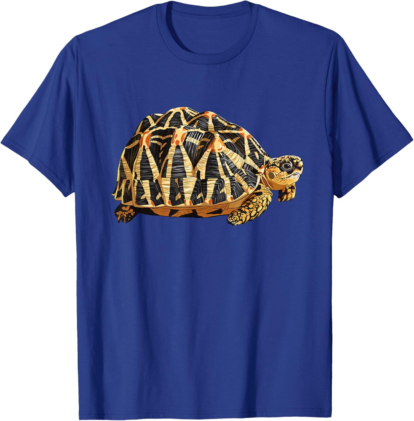 Turtle Indian Star Tortoise T-Shirt - T-Shirt | Royal