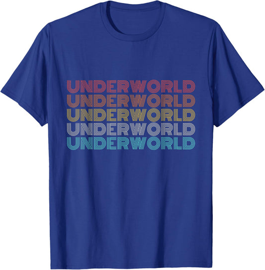 Retro Vintage Underworld T-Shirt - T-Shirt | Royal
