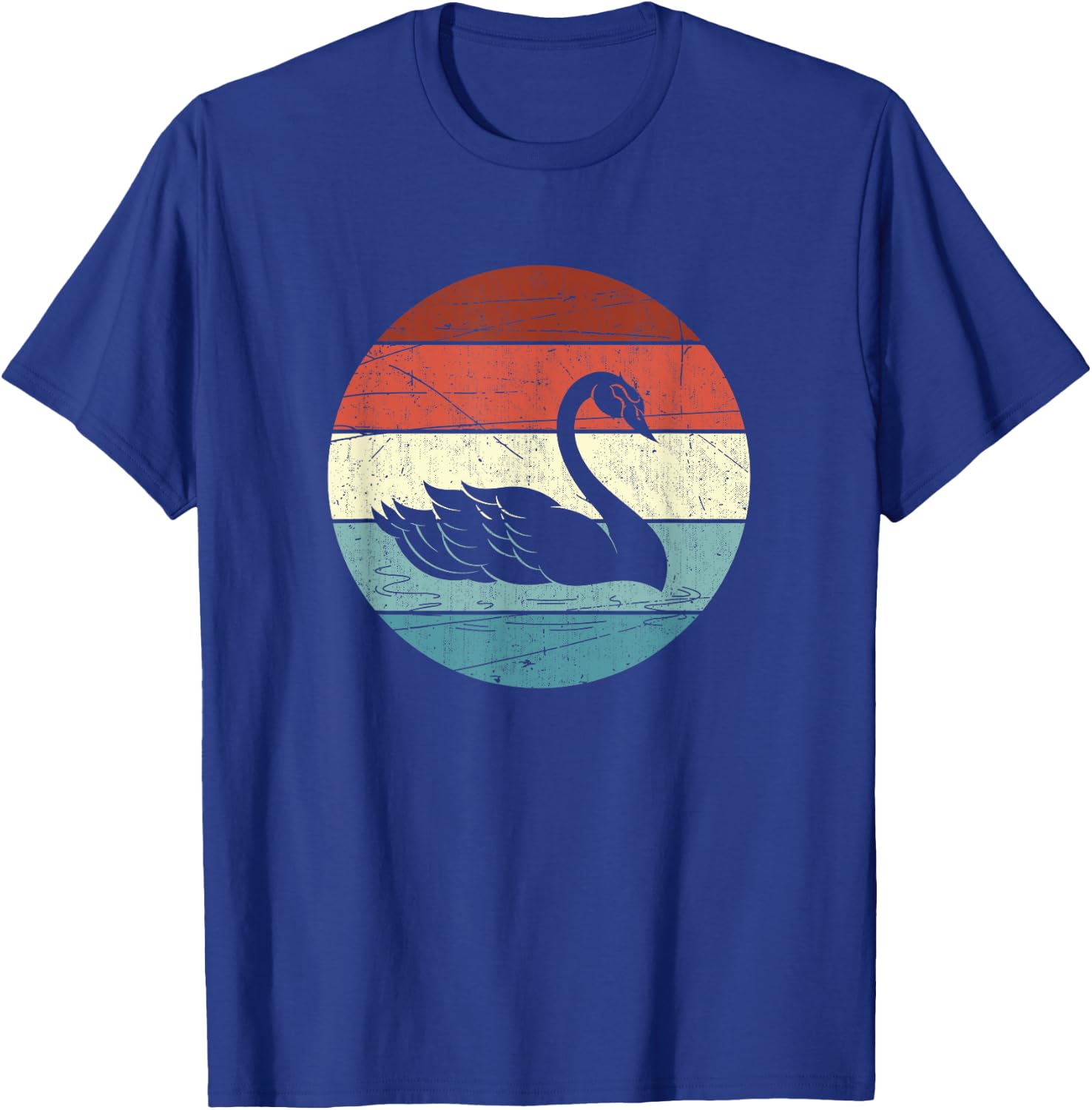 Retro Swan T-Shirt - T-Shirt | Royal