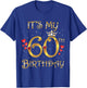 It's My 60th Birthday, 60 Years Old, 60th Birthday Queen T-Shirt - T-Shirt | Royal