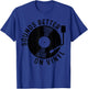 Vinyl Record DJ Record Retro Gift T-Shirt - T-Shirt | Royal