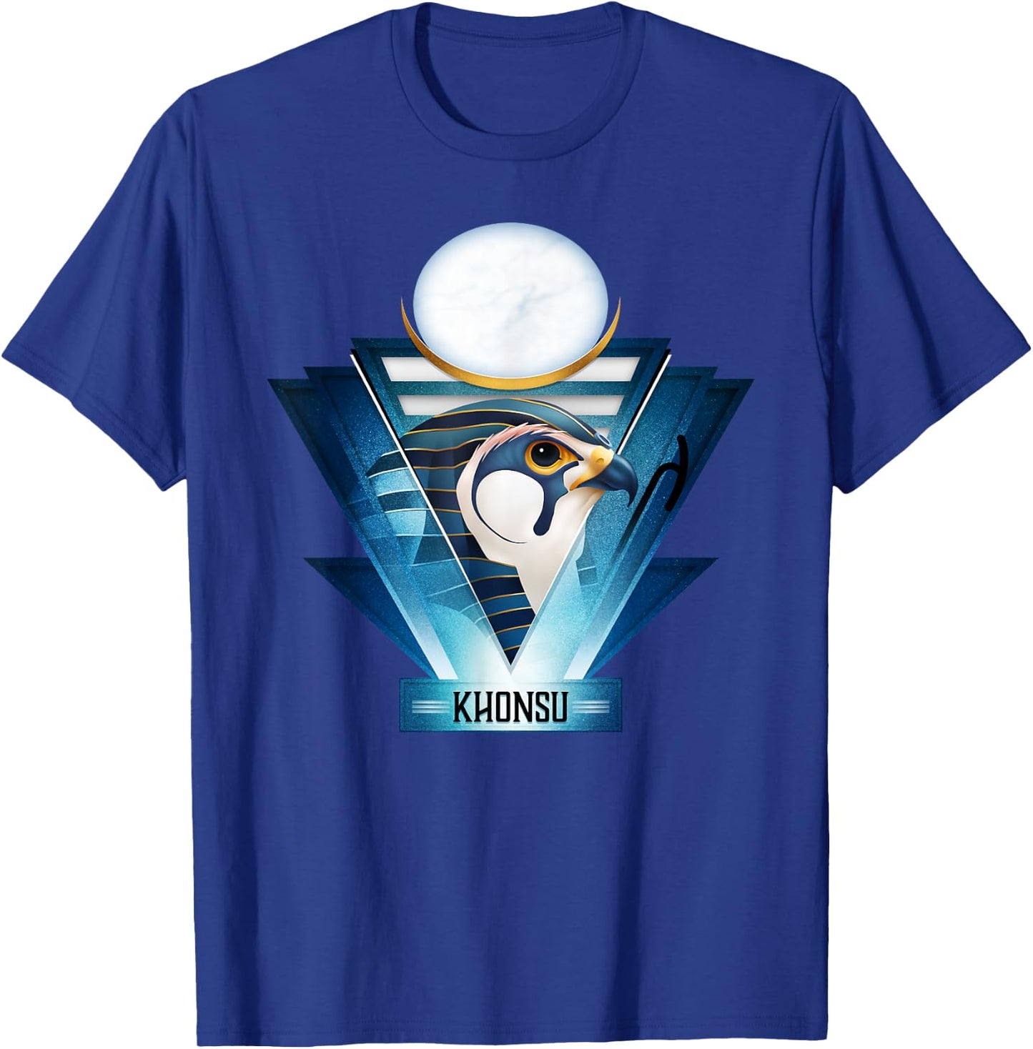 Egyptian Mythology Moon God Khonsu T-Shirt - T-Shirt | Royal