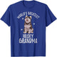 World's Greatest Siberian Husky Grandma Funny Dog Pet Lover Women T-Shirt - T-Shirt | Royal