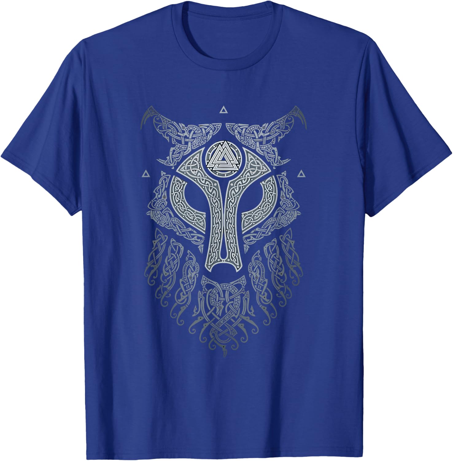 Viking Celtic Fenrir - Wolf of Odin Viking T-Shirt - T-Shirt | Royal
