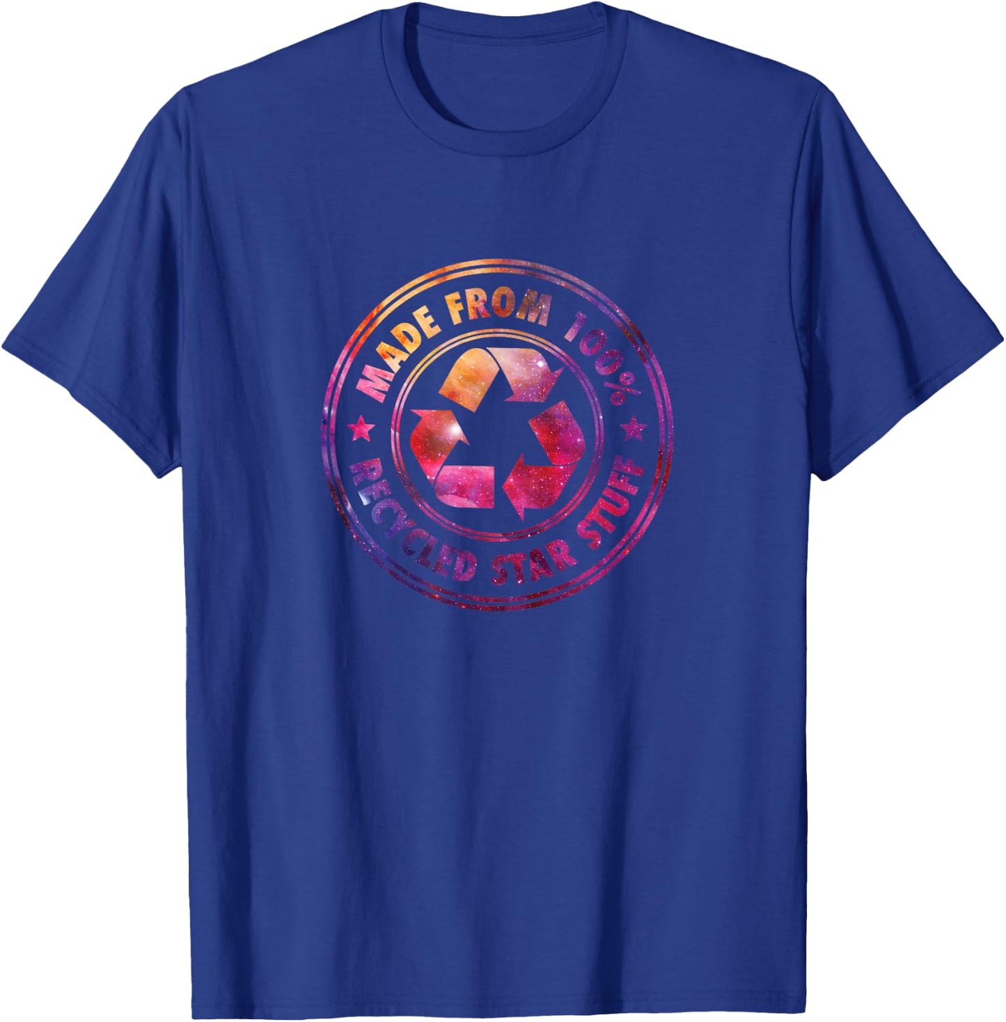 Recycled Star Stuff T-Shirt - T-Shirt | Royal