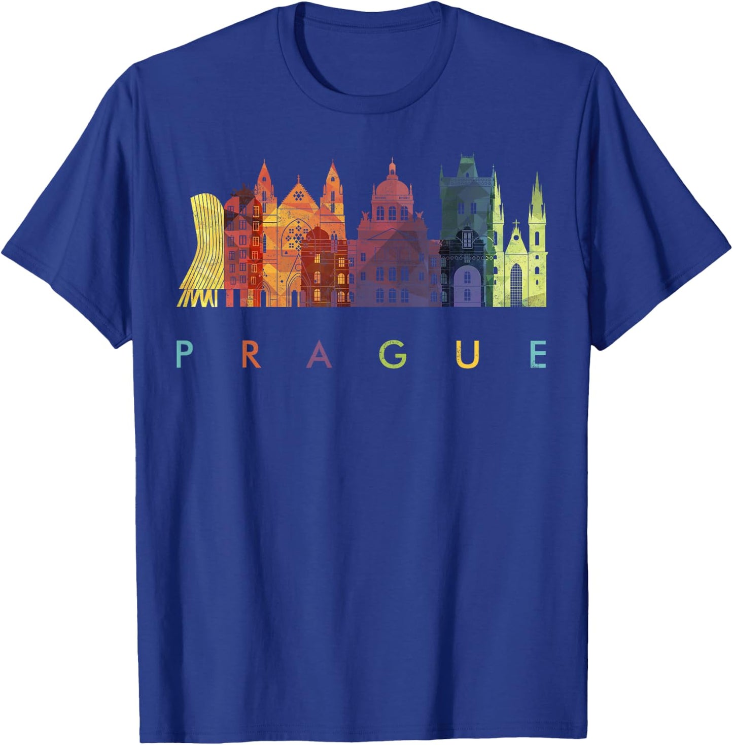 Travel Europe Czech Republic Prague Family Vacation Souvenir T-Shirt - T-Shirt | Royal