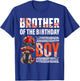 Brother of the Birthday Boy Dirt Bike B-day motocross Party T-Shirt - T-Shirt | Royal