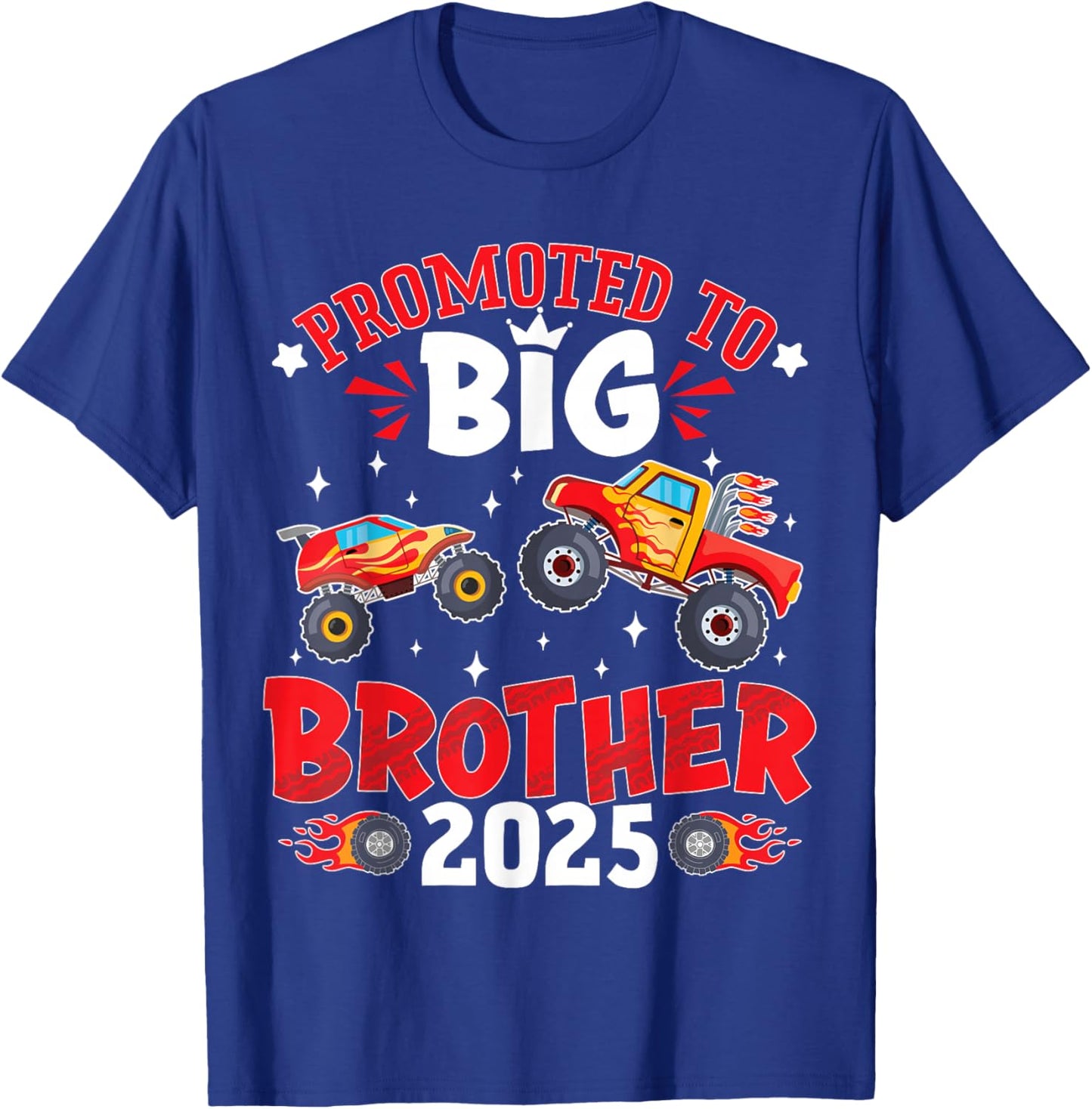 Big Brother 2025 Monster Truck T-Shirt - T-Shirt | Royal
