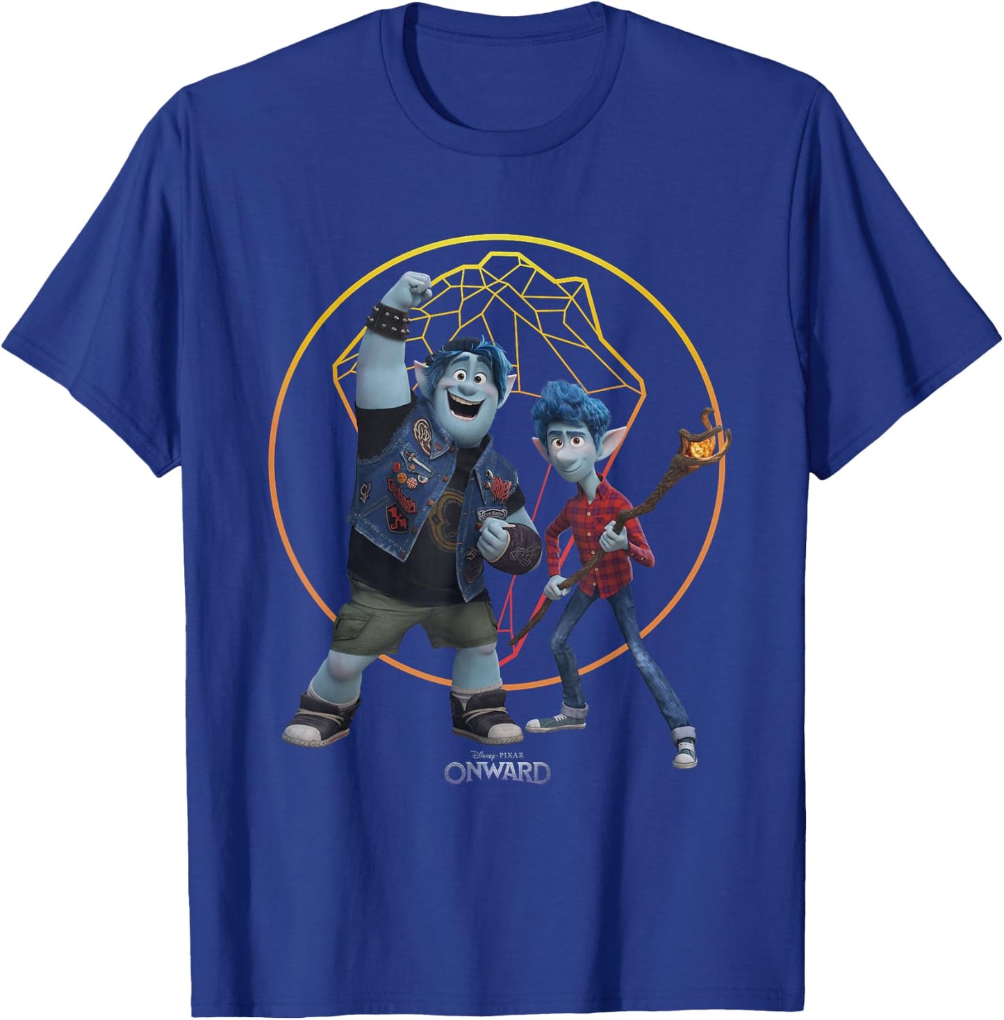 Disney Pixar Onward Ian & Barley Magic Gem T-Shirt - T-Shirt | Royal
