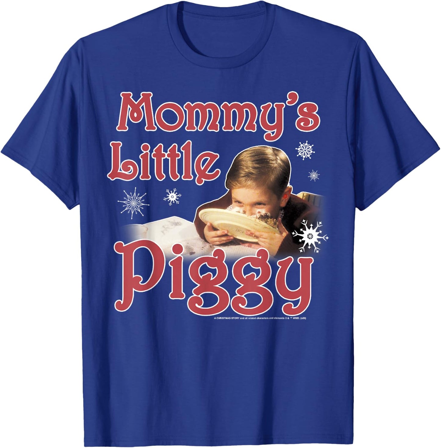 A Christmas Story Mommy's Little Piggy T-Shirt - T-Shirt | Royal