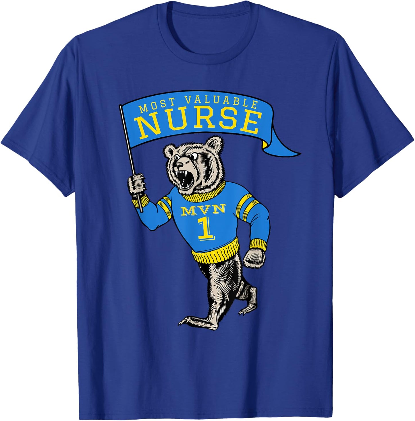 Funny Nurse Saying Nursing Appreciation T-Shirt - T-Shirt | Royal