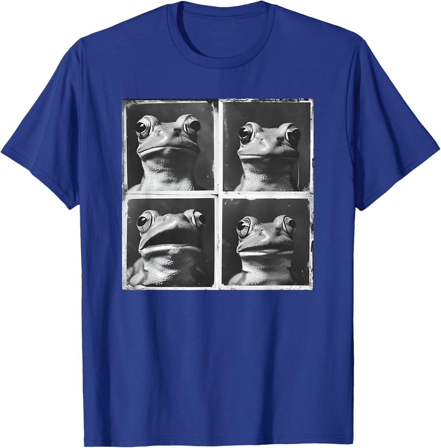 Funny Frog Face Love Frogs Toad Weird Frog Meme T-Shirt - T-Shirt | Royal