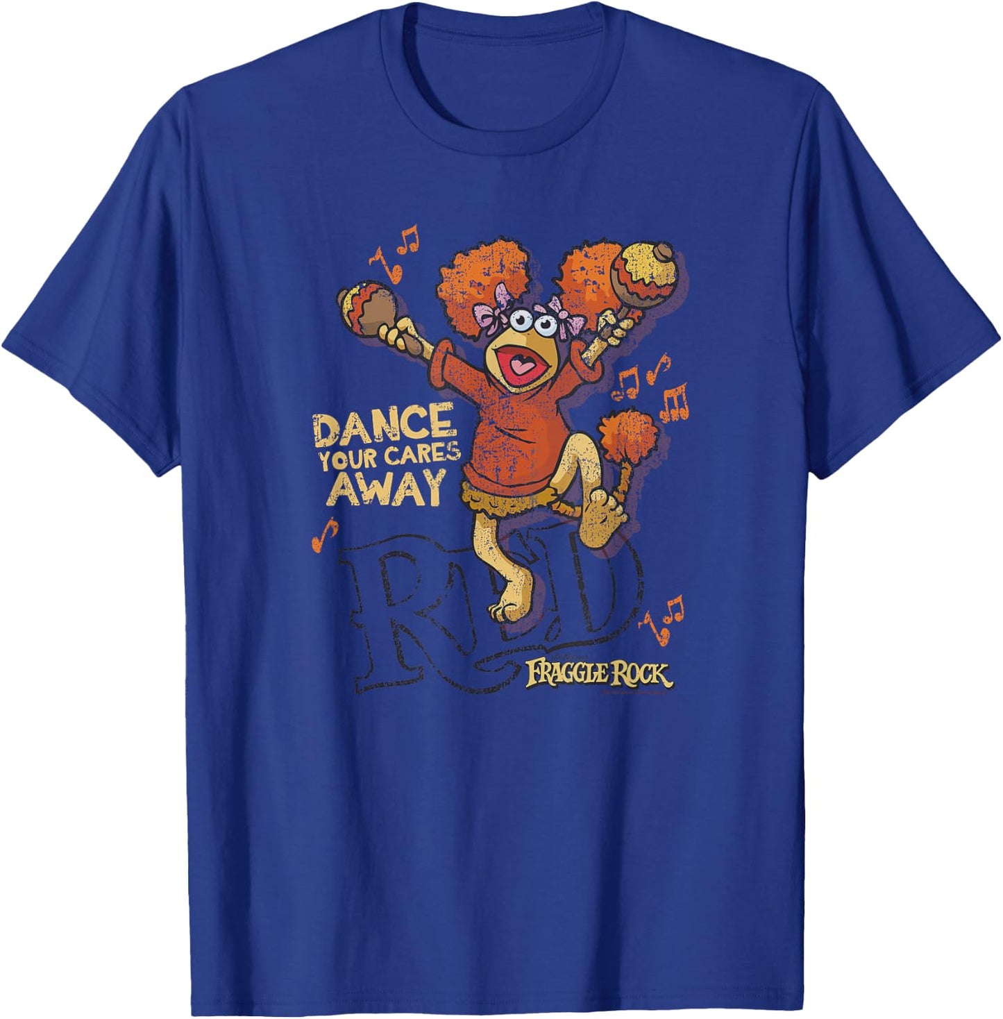 Fraggle Rock Dance T-Shirt - T-Shirt | Royal