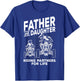 Quad Bike Father and Daughter ATV Girl T-Shirt - T-Shirt | Royal