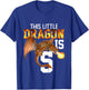 Turning 5 Year Old Birthday Gift Boy Dragon 5th Bday Girl T-Shirt - T-Shirt | Royal