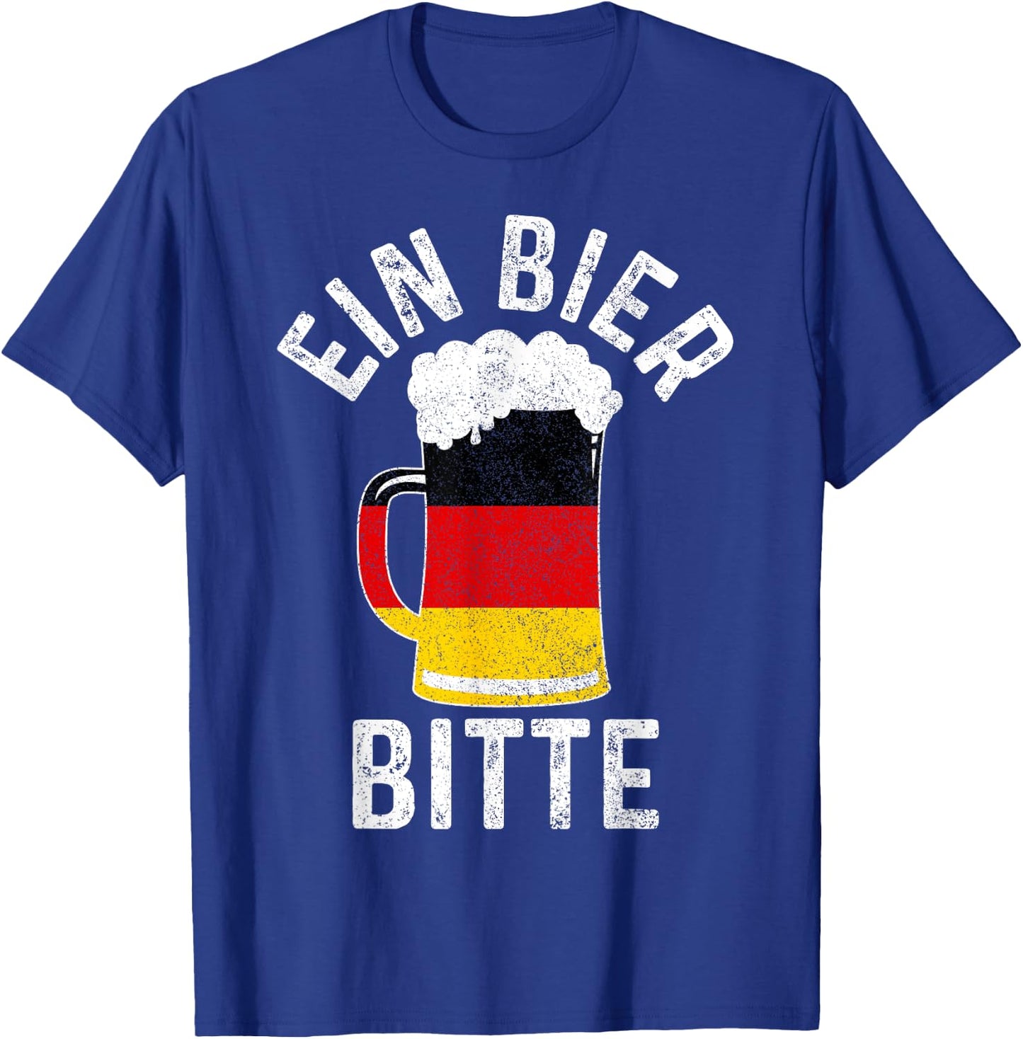 Beer Germany Flag "Ein Bier Bitte Party Feiern Saufen T-Shirt - T-Shirt | Royal