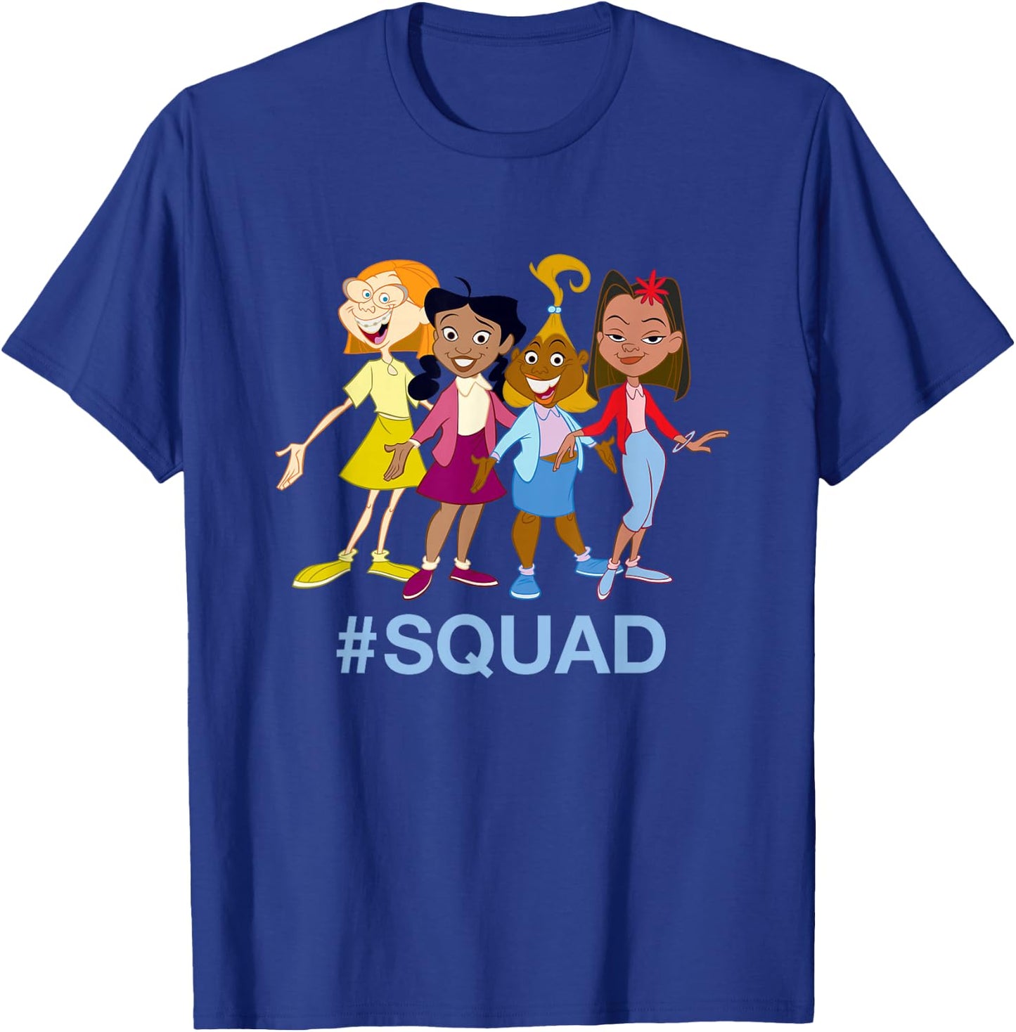 Disney Channel The Proud Family #Squad T-Shirt - T-Shirt | Royal