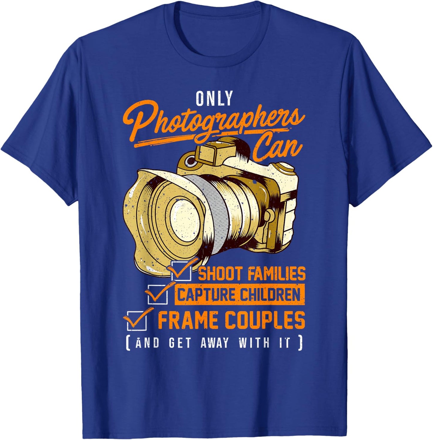 Funny Photographers Photography Camera Pun T-Shirt - T-Shirt | Royal