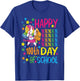 Happy 100th Day Of School Unicorn T-Shirt - T-Shirt | Royal