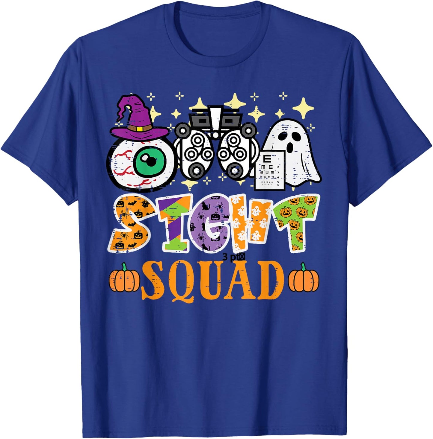 Halloween Optometrist Sight Squad Optometry Costume Women T-Shirt - T-Shirt | Royal