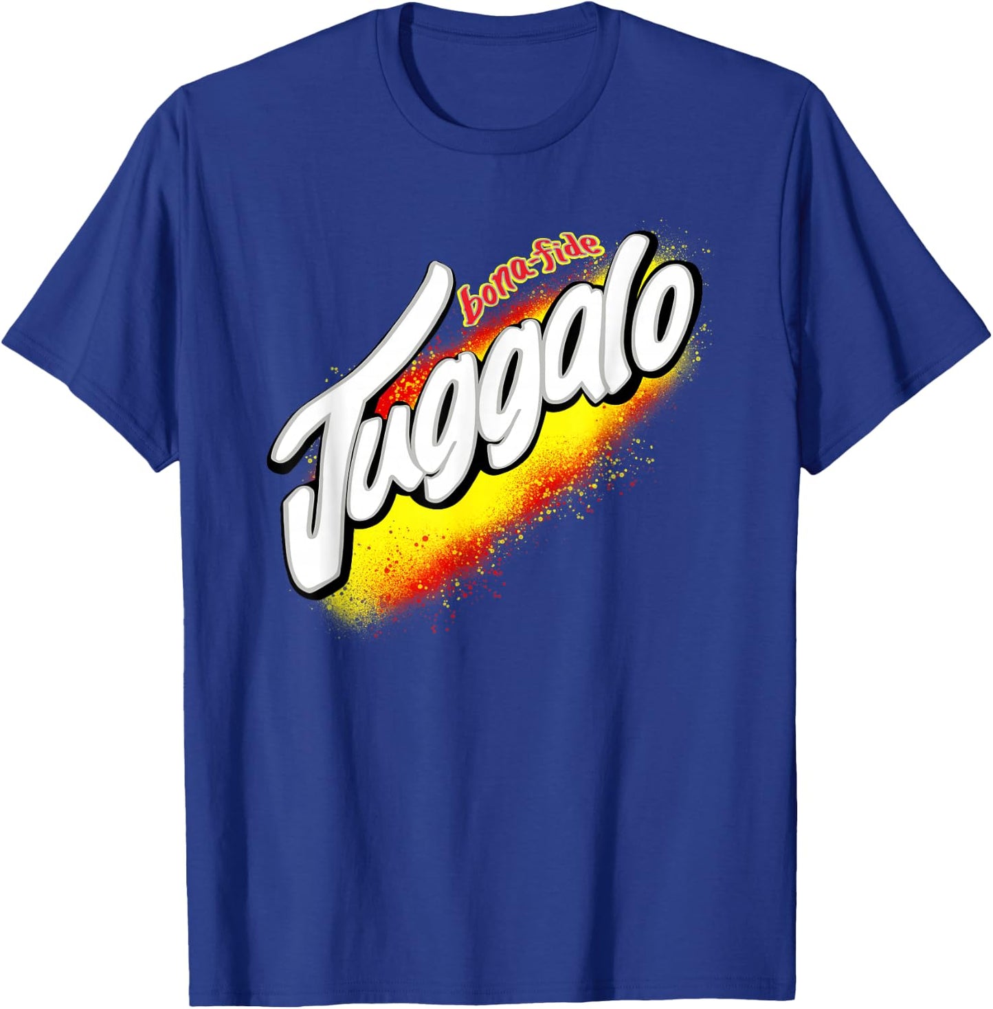Wicked Tag-Splashed Spray Fury (Juggabro Version) T-Shirt - T-Shirt | Royal