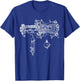 Core Reactor Patent Nuclear Technology Physics Atomic Physics T-Shirt - T-Shirt | Royal