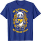 In September We Wear Gold Childhood Cancer Awareness Panda T-Shirt - T-Shirt | Royal