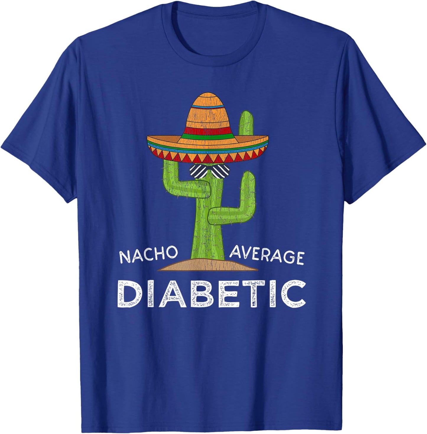 Fun Cute Diabetes Joke Saying | Funny Diabetic Humor T-Shirt - T-Shirt | Royal