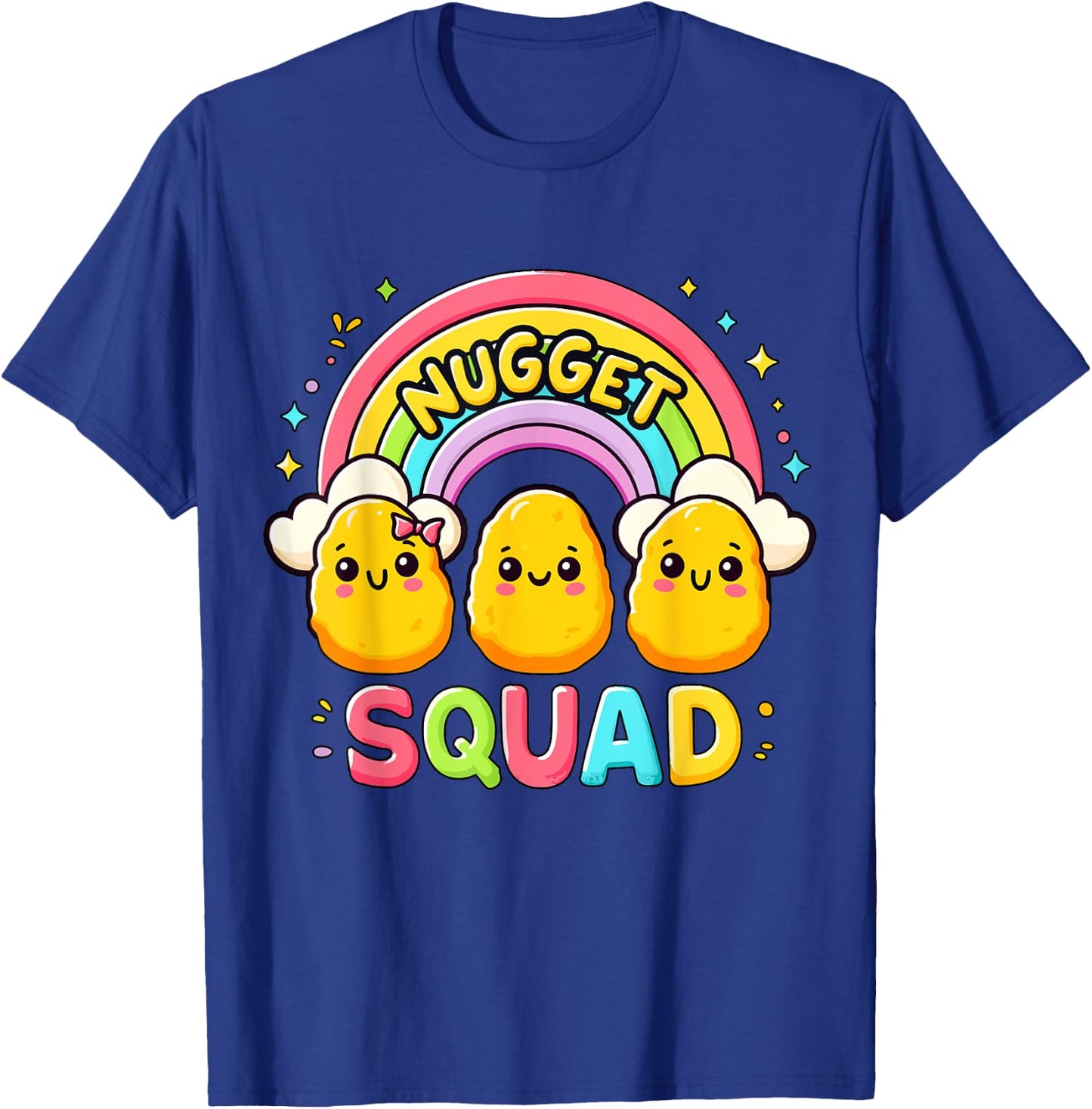 Chicken Nugget Squad Family Matching T-Shirt - T-Shirt | Royal