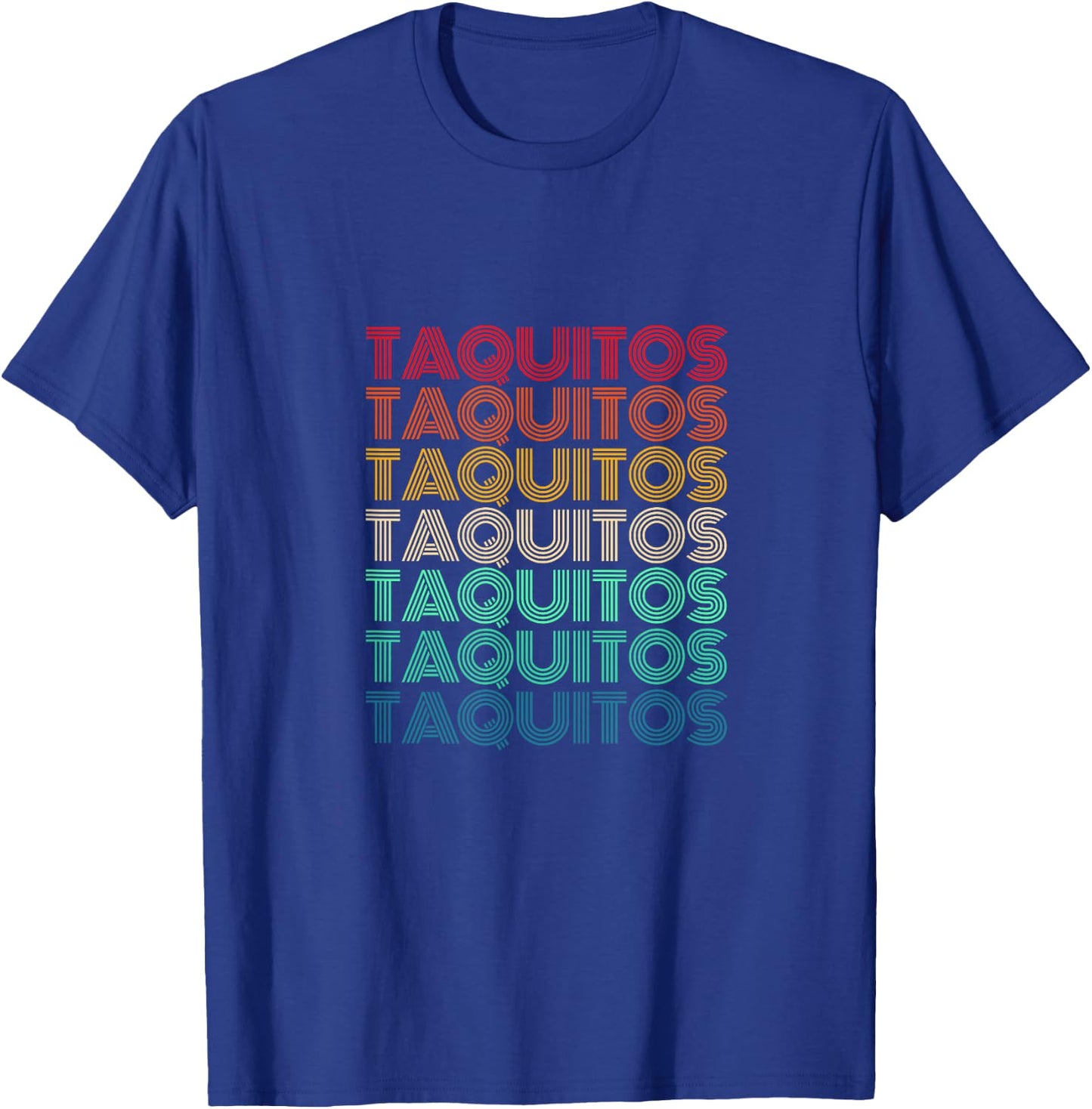 Taquitos Retro T-Shirt - T-Shirt | Royal