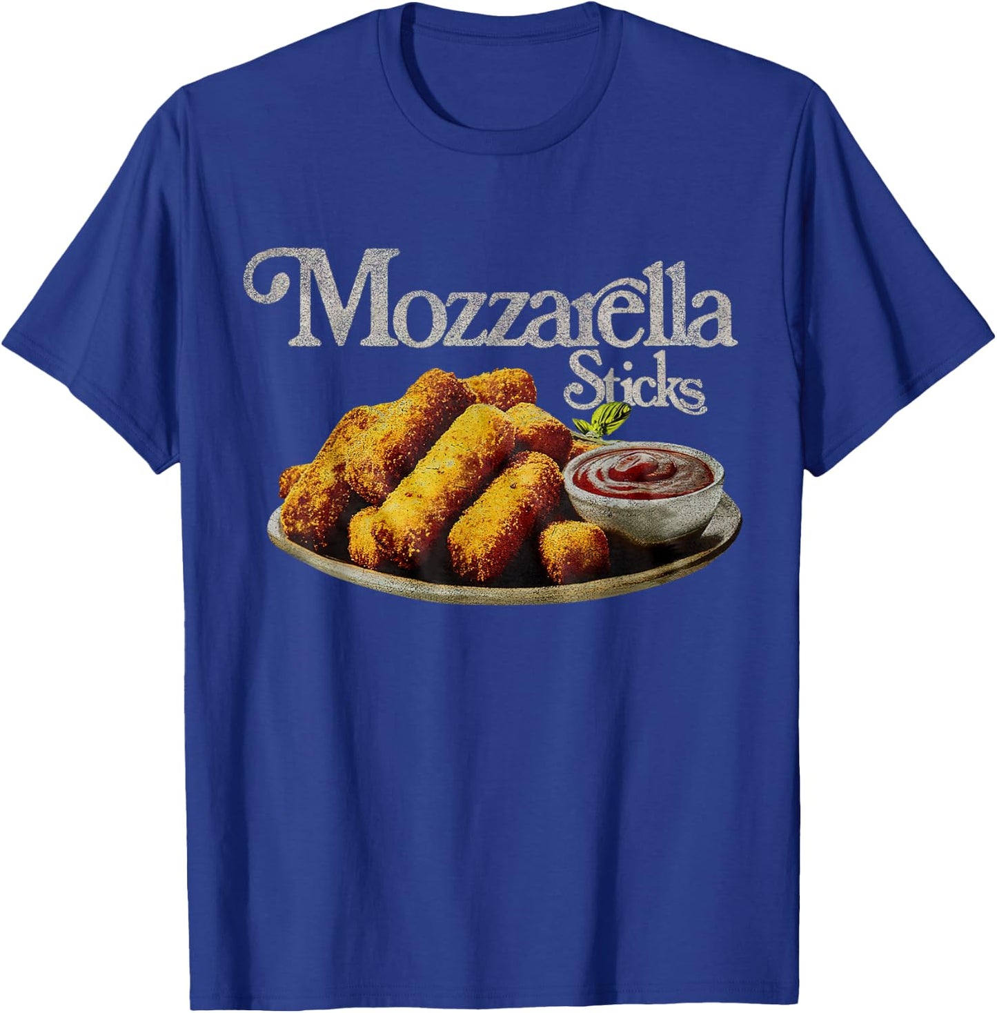 Mozzarella Sticks 90's Shirt, Mozzarella Stick Lover Bread T-Shirt - T-Shirt | Royal