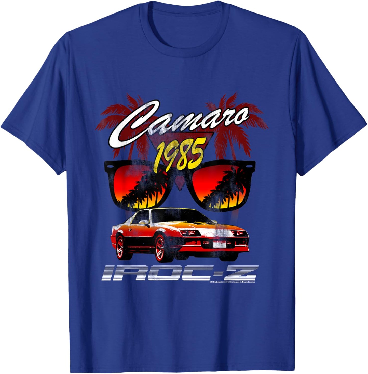 Chevrolet Camaro IROC-Z 1985 | #29948 T-Shirt - T-Shirt | Royal