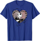 Disney Nightmare Before Christmas Valentines Jack Bat Heart T-Shirt - T-Shirt | Royal
