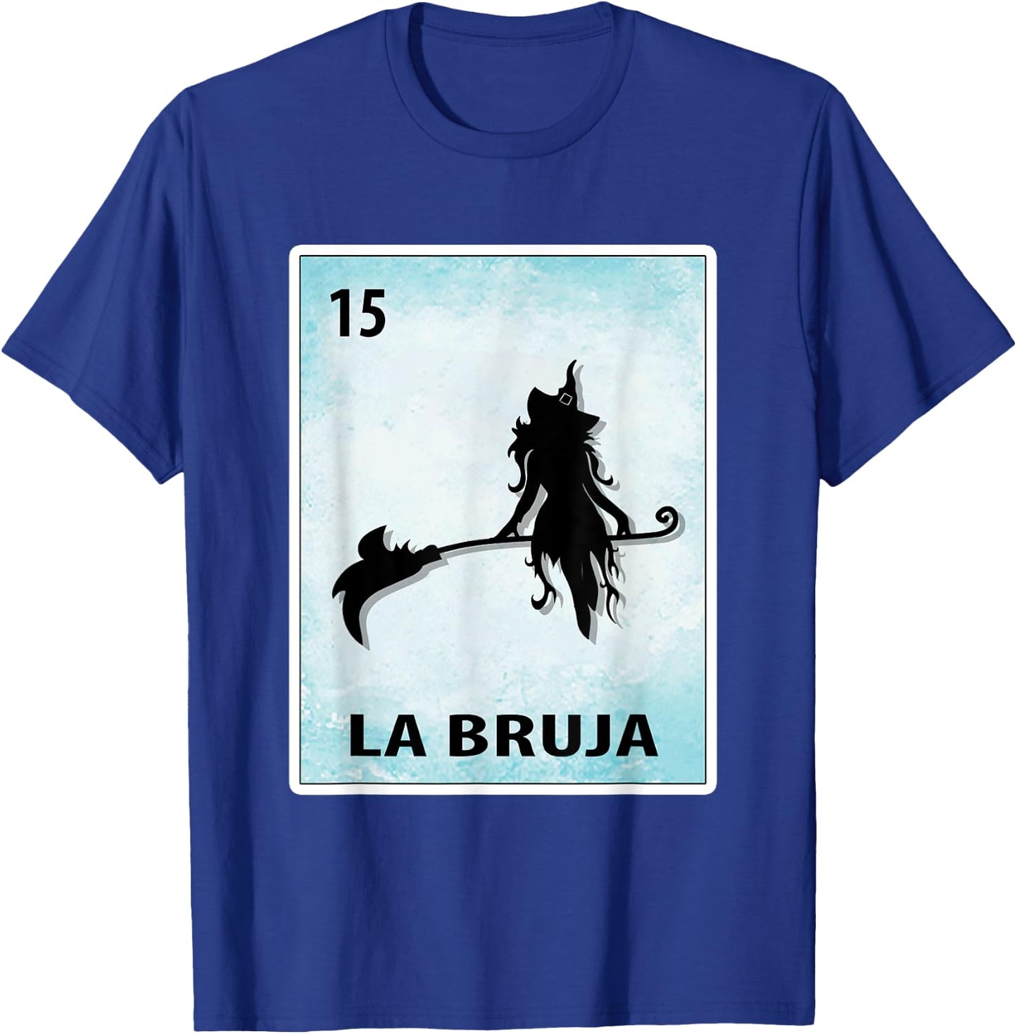 La Bruja Mexican Witch Cards Halloween T-Shirt - T-Shirt | Royal