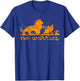 Disney The Lion King Group Shot No Worries Splatter T-Shirt - T-Shirt | Royal