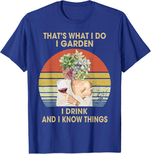 Gifts For People Who Like To Garden Women's Garden Gardening T-Shirt - T-Shirt | Royal