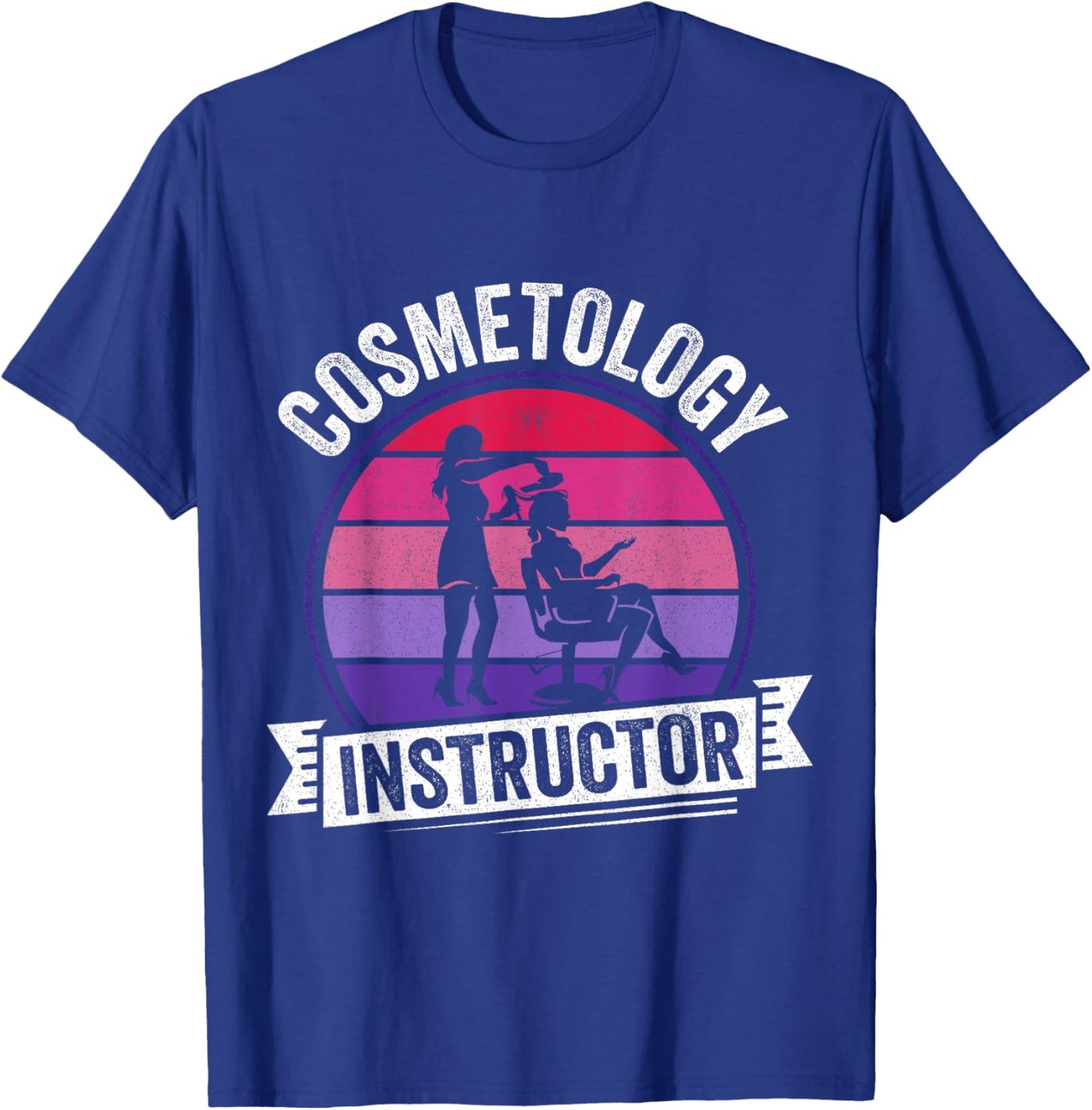 Cosmetology Instructor T-Shirt - T-Shirt | Royal