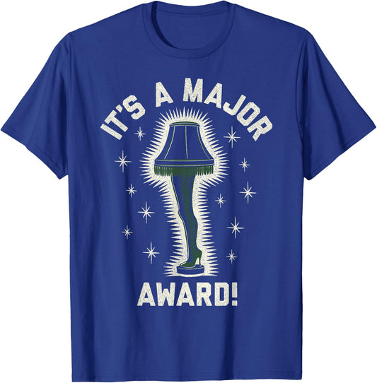 A Christmas Story It's A Major Award T-Shirt - T-Shirt | Royal