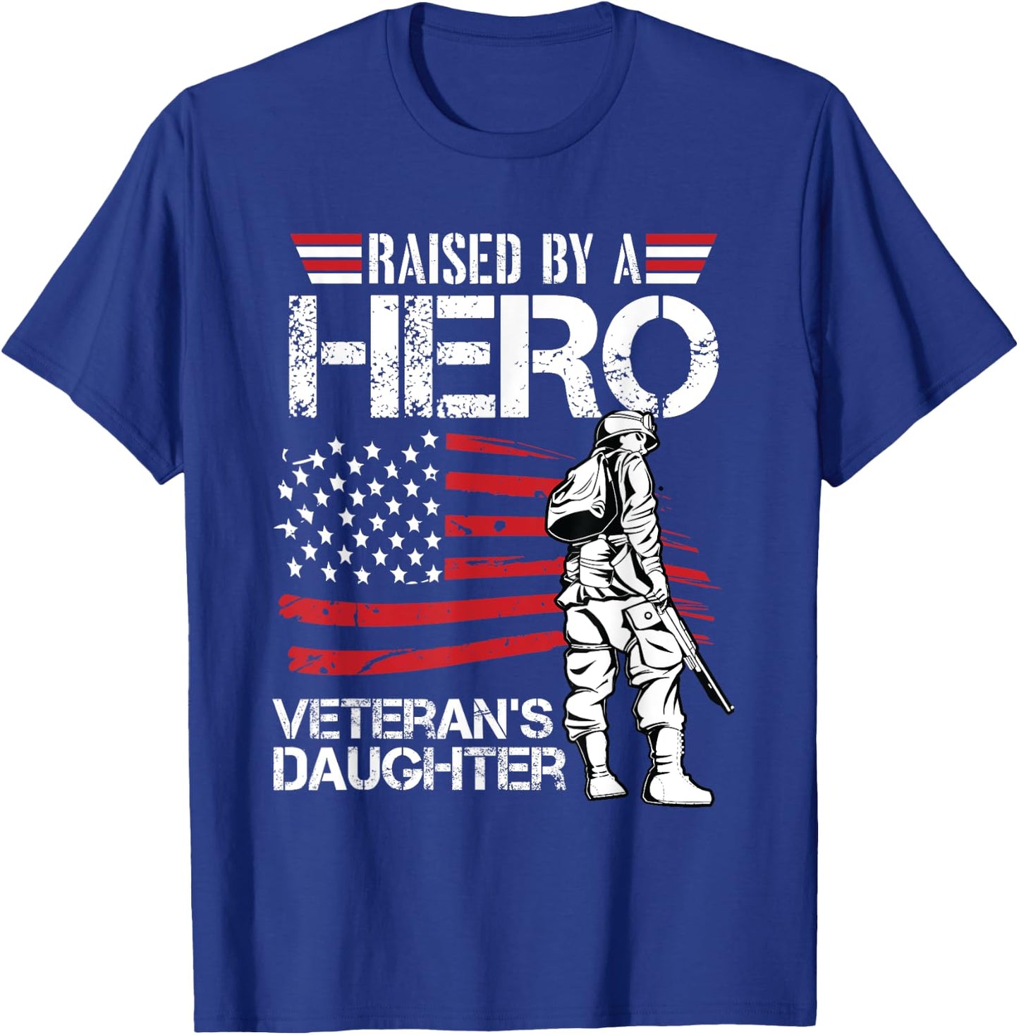 Veteran Daughter Month Of The Military Child Army Kids T-Shirt - T-Shirt | Royal