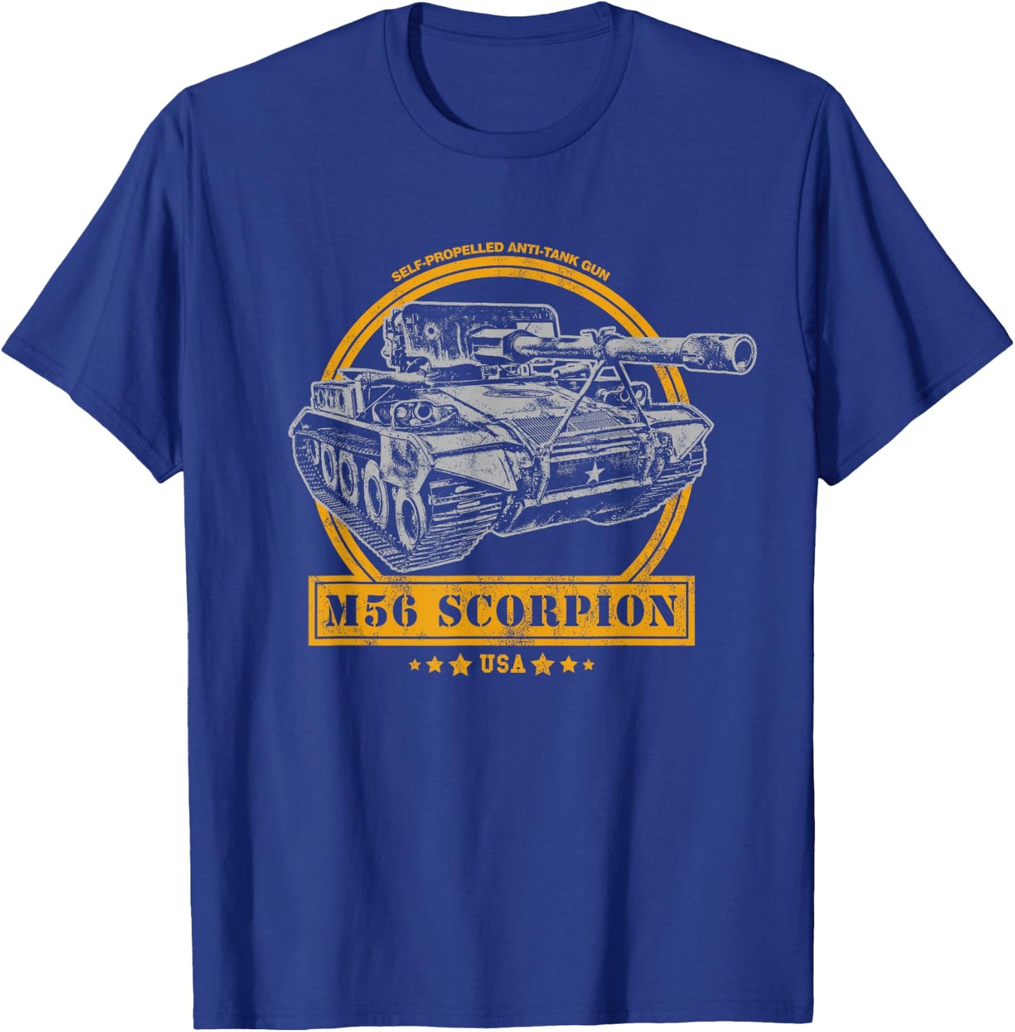 M56 Scorpion SPG T-Shirt - T-Shirt | Royal