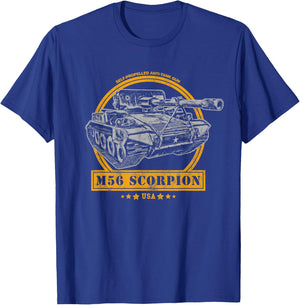 M56 Scorpion SPG T-Shirt - T-Shirt | Royal