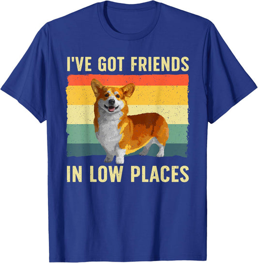 Cute Corgi Art Women Kids Pet Dog Cardigan Corgi T-Shirt - T-Shirt | Royal