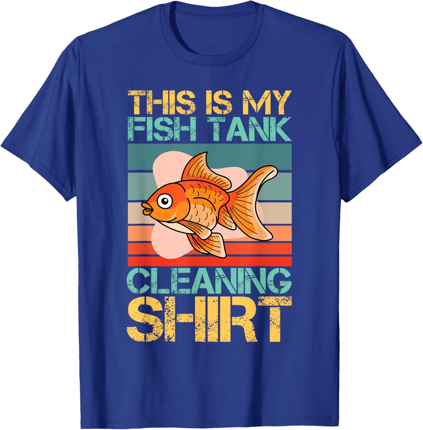 This Is My Fish Tank Cleaning Shirt Aquarium Fish Tank T-Shirt - T-Shirt | Royal