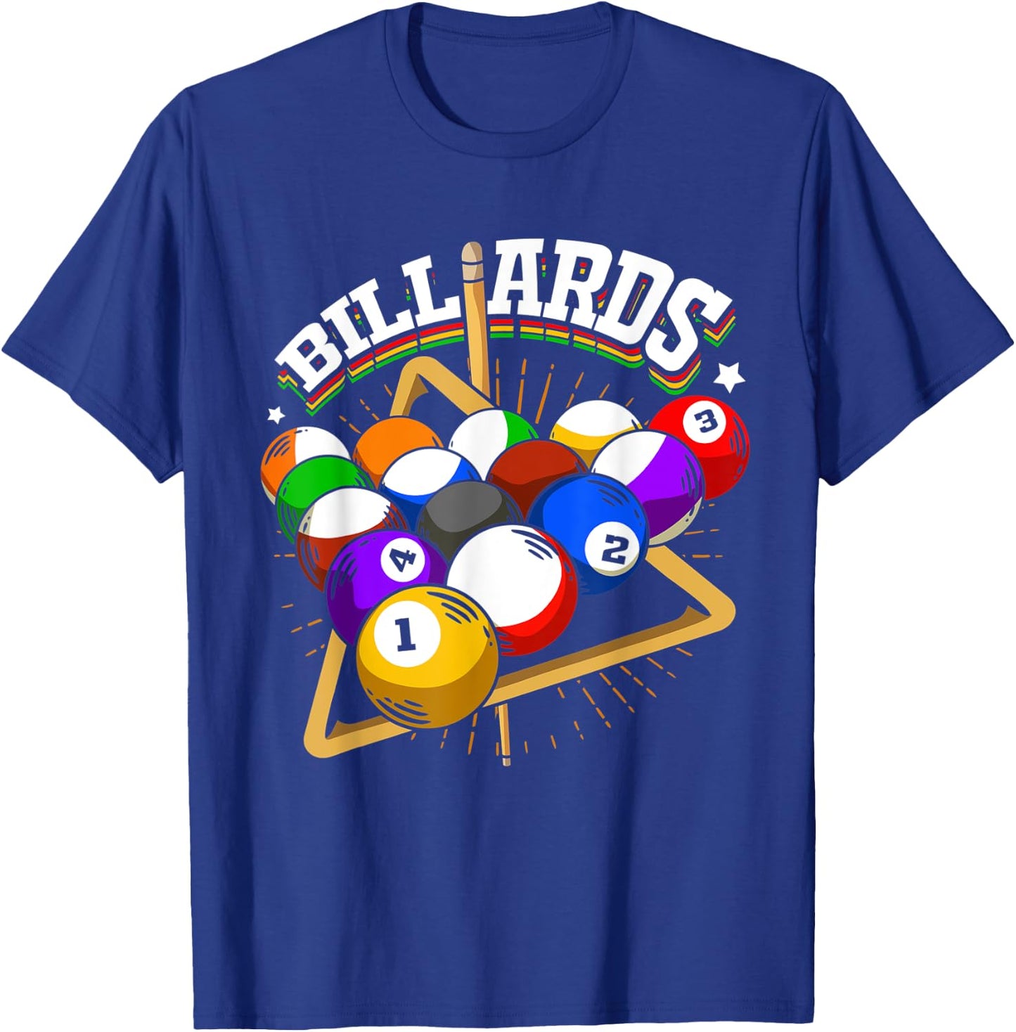 Funny Billiards design for 8-Balls and Pool Player T-Shirt - T-Shirt | Royal