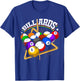 Funny Billiards design for 8-Balls and Pool Player T-Shirt - T-Shirt | Royal