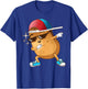 Funny Dabbing Potato Gift Cool Dancing Spuds Hip-hop Foodie T-Shirt - T-Shirt | Royal