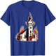 Burning Church T-Shirt - T-Shirt | Royal