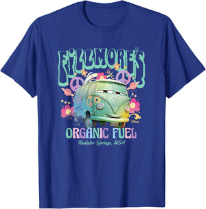 Cars Fillmores Organic Fuel T-Shirt - T-Shirt | Royal