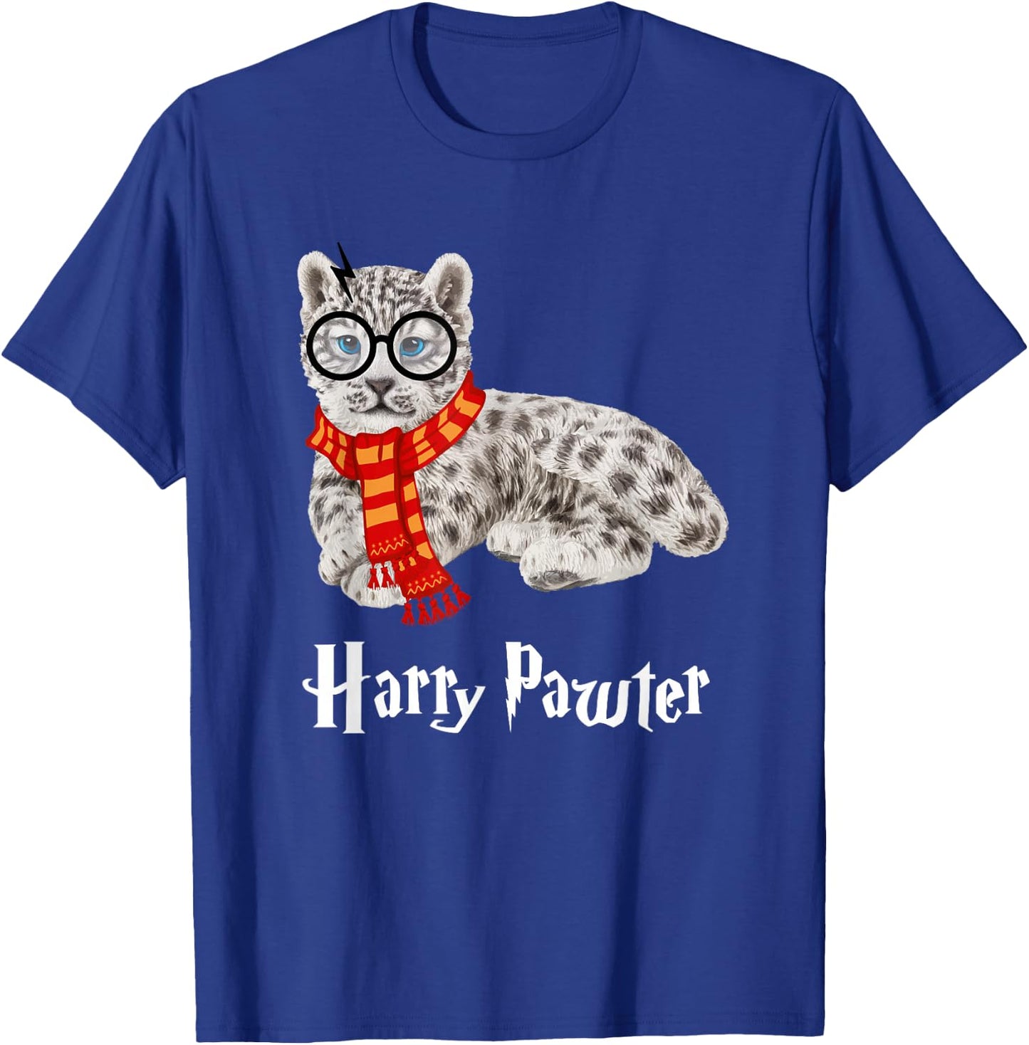 Magic Snow Leopard, Harry Pawter Funny T-Shirt - T-Shirt | Royal